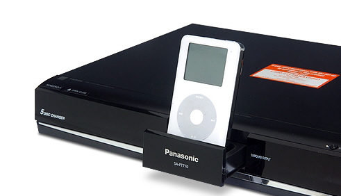Panasonic SC-PT770 2 ipod